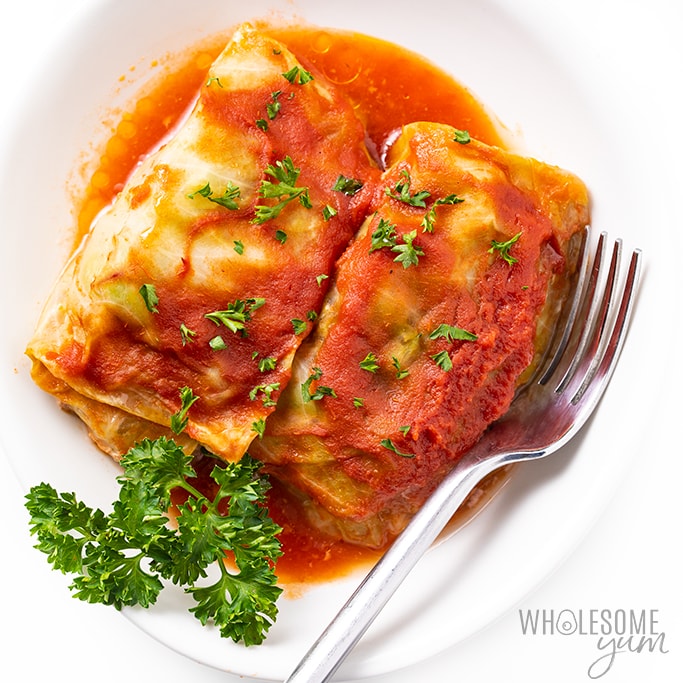 Savory Baked Cabbage Rolls