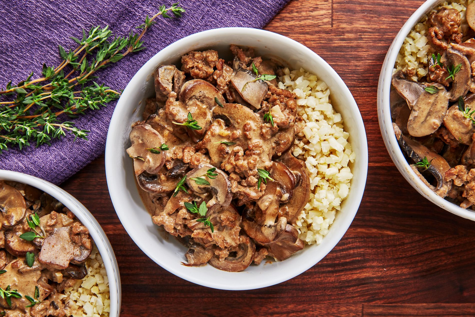 Keto Beef Stroganoff