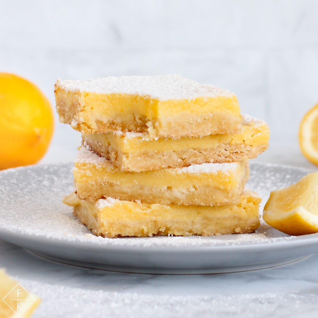 Keto lemon bars