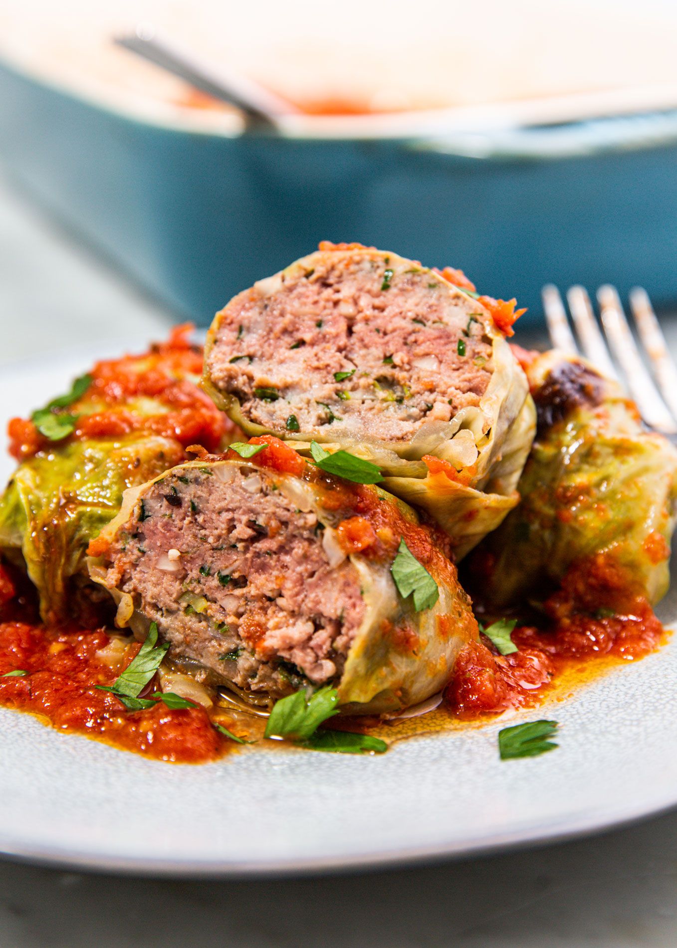 Delicious Keto Stuffed Cabbage