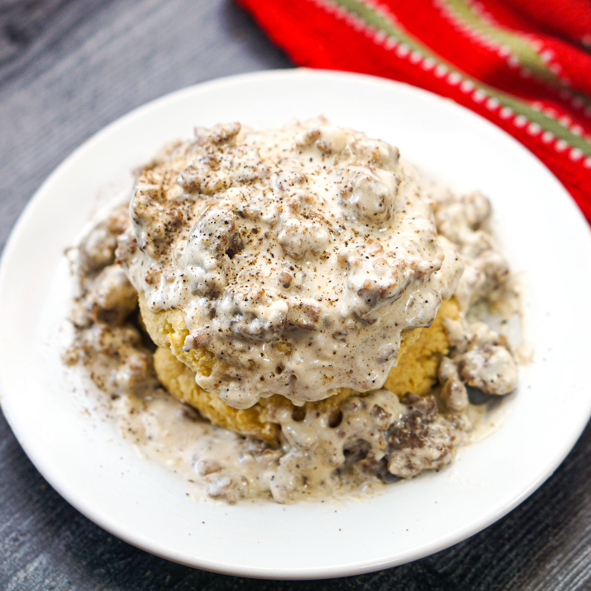 Keto Sausage Gravy